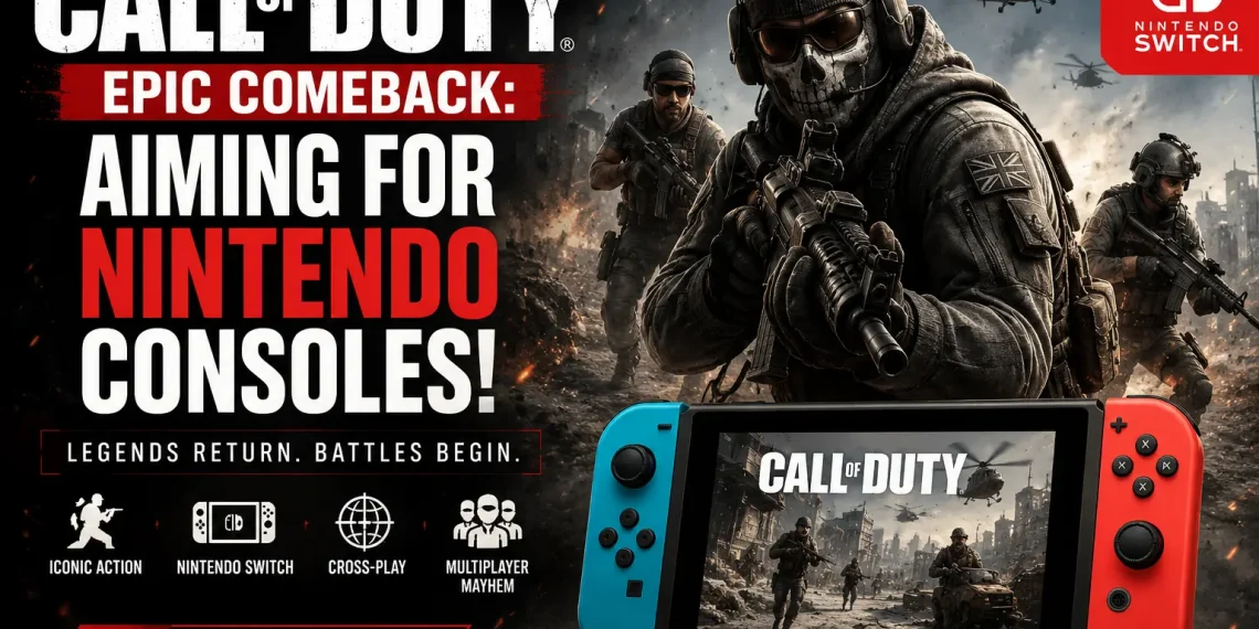 Call of Duty’s Epic Comeback: Aiming for Nintendo Consoles!